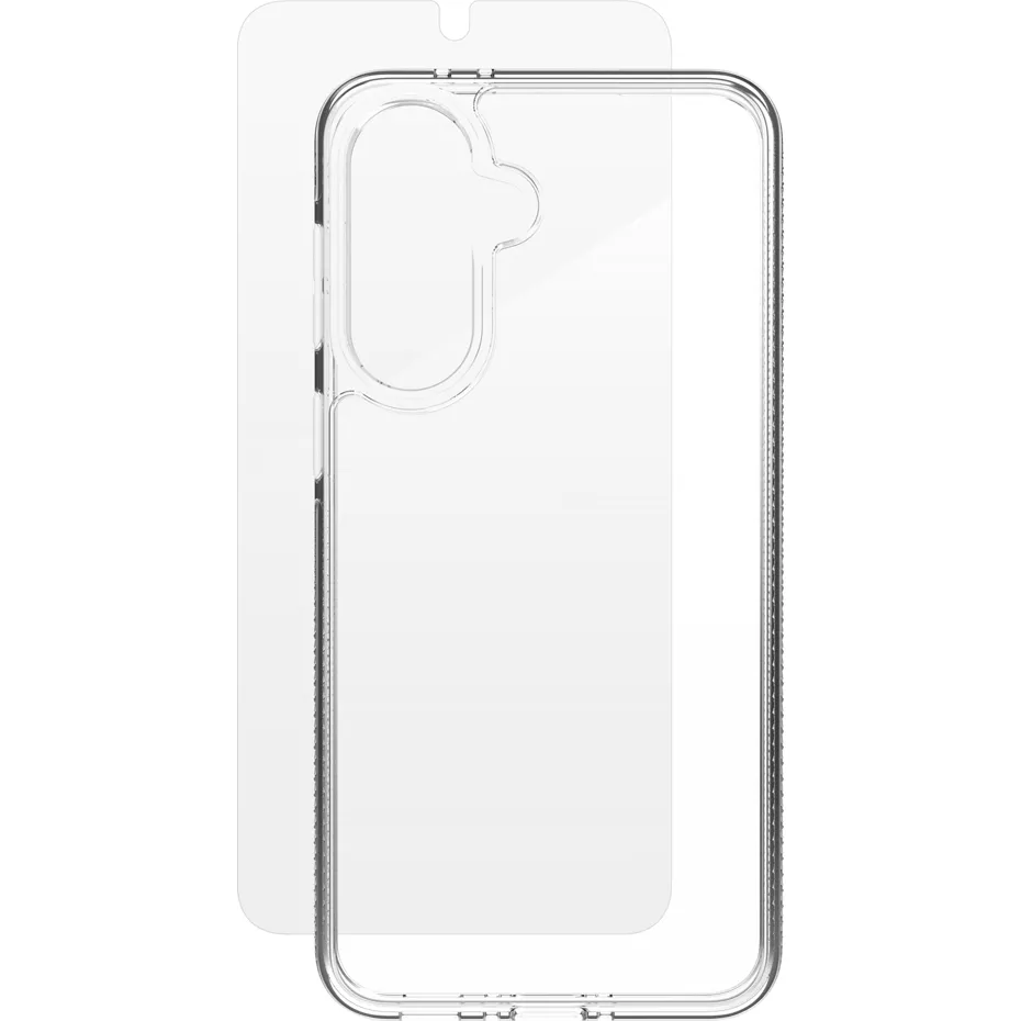 Zagg Crystal Palace Case and Glass Elite Screen Protector Bundle for Galaxy A37 5G - Clear | Verizon