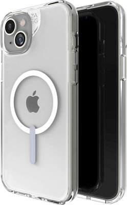 Zagg Crystal Palace Snap Apple iPhone 15 Plus in Clear
