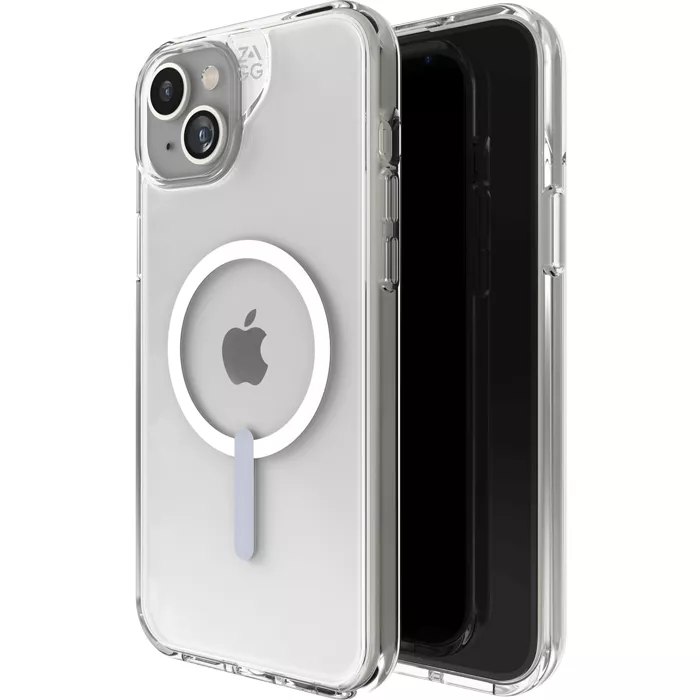 ZAGG Crystal Palace Snap Case with MagSafe for iPhone 15 Plus and iPhone 14 Plus - Clear | Verizon