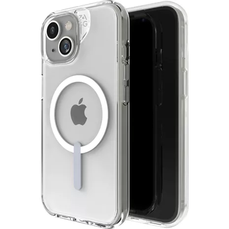 ZAGG Crystal Palace Snap Case with MagSafe for iPhone 15, iPhone 14, and iPhone 13