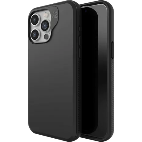 Black GG Repurposed iPhone Case