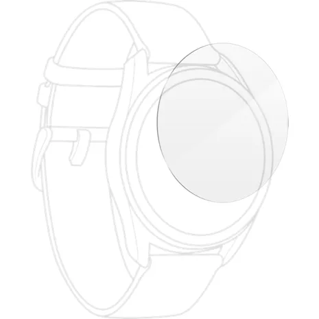 ZAGG InvisibleShield Fusion Antimicrobial Screen Protector for Galaxy Watch6 and Watch5 44MM