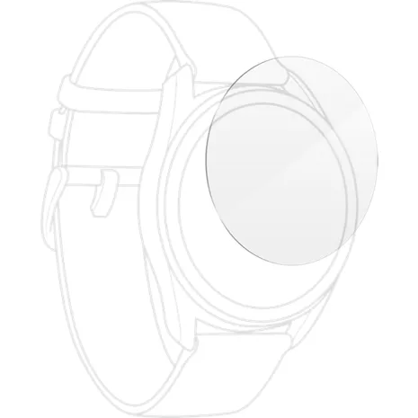 ZAGG Protector de pantalla antimicrobiano InvisibleShield Fusion para el Galaxy Watch6 y Watch5 de 44 mm