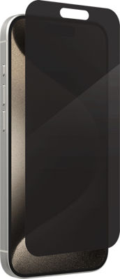 ZAGG Protector de pantalla InvisibleShield Glass Elite Privacy 360 para el iPhone  15 Pro