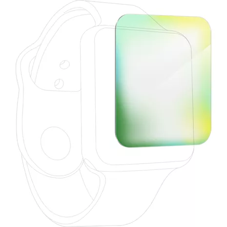 InvisibleShield Ultra Clear Apple Watch Series 8/7 (Case Friendly) - ZAGG