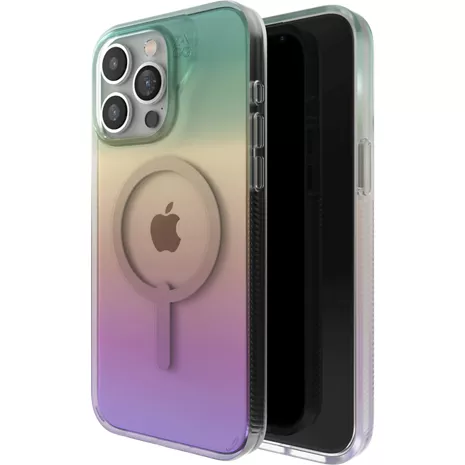 Purple Clear MagSafe iPhone 15 Pro Max case