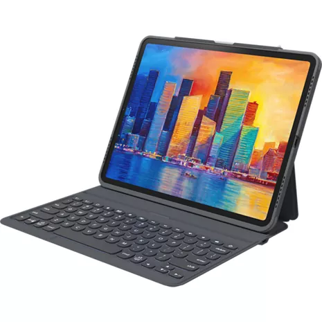 Foldable Magnetic Keyboard Folio Case With Touchpad For IPad Pro