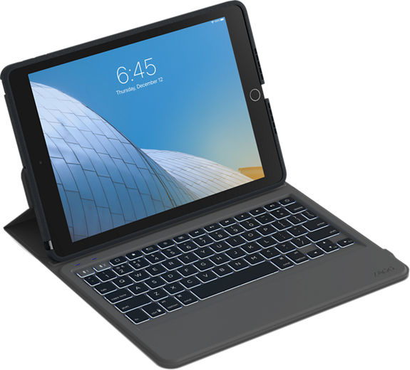 Zagg Resistente Estuche Tipo Billetera Con Teclado Messenger Para El Ipad 8ª Generacion Ipad 10 2 Verizon Wireless