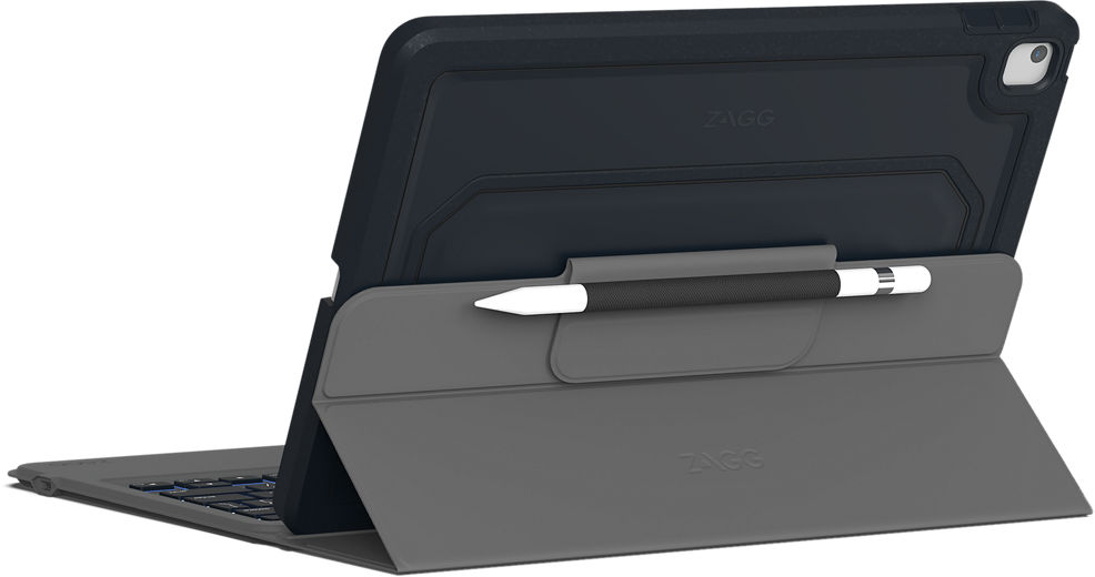 ZAGG Rugged Messenger Keyboard Folio Case for iPad (8th Generation