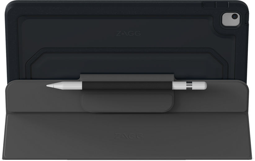 ZAGG Rugged Messenger Keyboard Folio Case for iPad (8th Generation