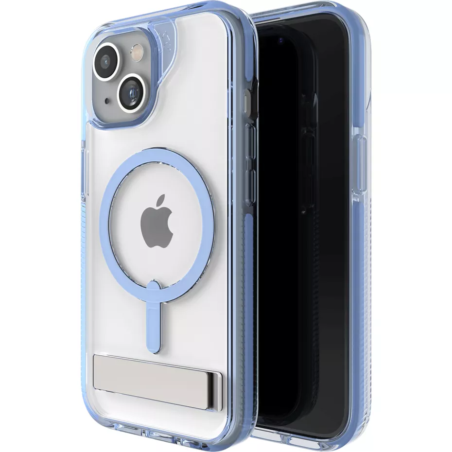 Zagg Santa Cruz Snap Case with MagSafe for iPhone 15, iPhone 14, and iPhone 13 - Blue | Verizon