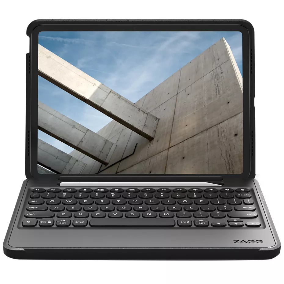 Zagg Rugged Book Keyboard and Case for iPad (A16) and iPad (10th Gen) - Black | Verizon