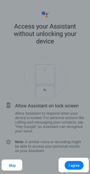 Access your Assistant