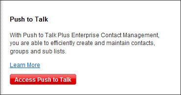 Access Push to Talk