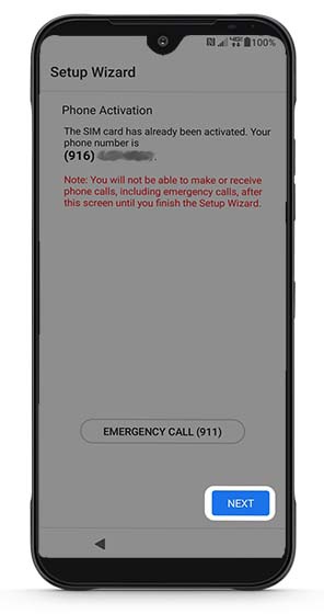 Phone Activation