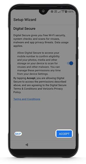 Digital Secure screen