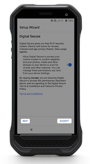 Digital Secure screen