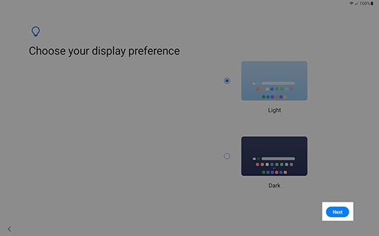 Display preference