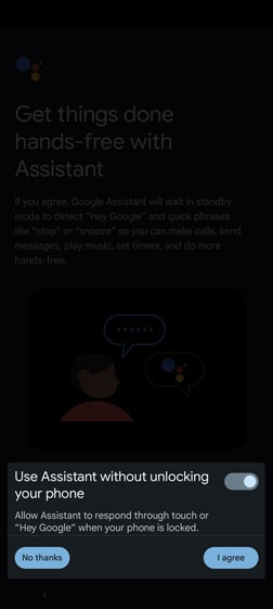 Access your Assistant with Hey Google