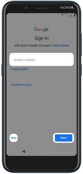 Sign in to Gmail