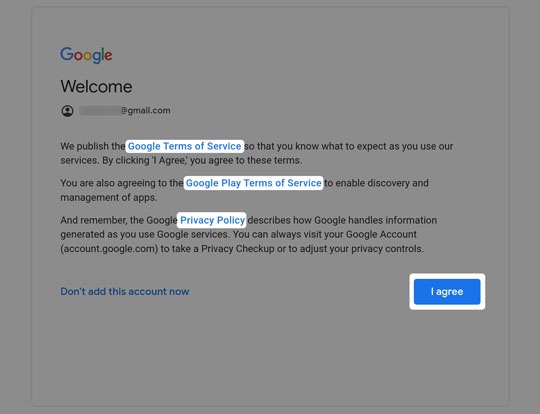 Google Terms