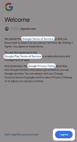 Google Welcome