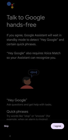Access your Assistant with Hey Google