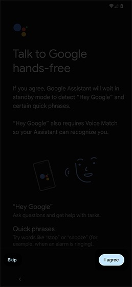 Access your Assistant with Hey Google