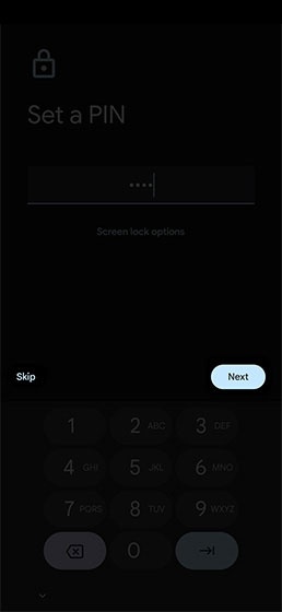 screen lock