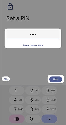 screen lock