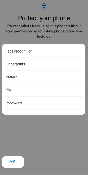 Protect your phone screen