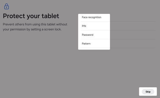 Protect your tablet