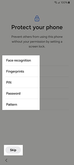 Protect your phone screen