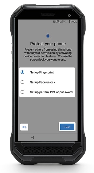 Set up Screen Lock