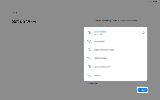 Set up Wi-Fi