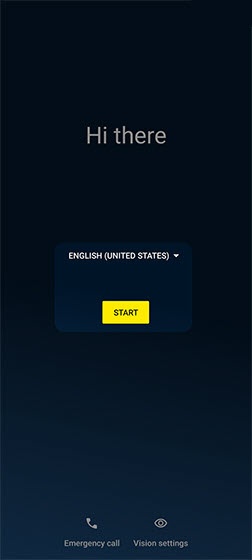 Start Screen