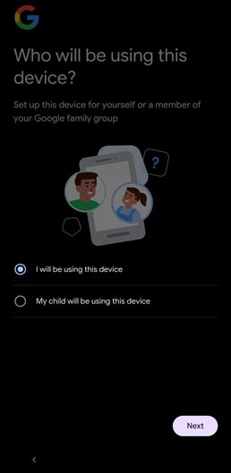 Select user