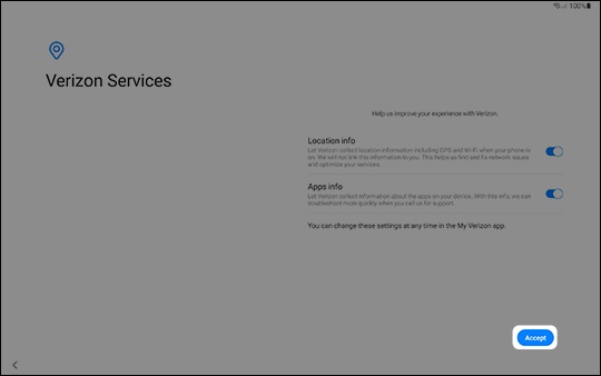 Verizon services