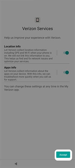 Verizon services