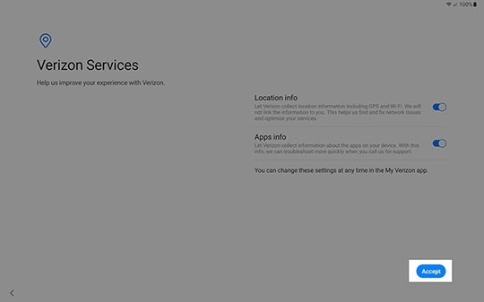 Verizon services
