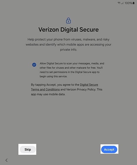 Digital Secure screen