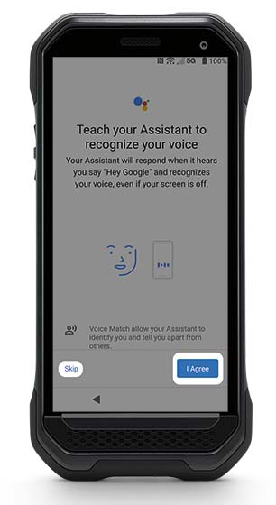 Assistant with Voice Match