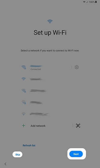 Set up Wi-Fi