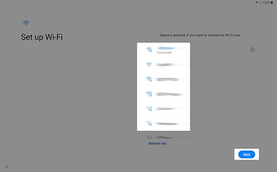 Set up Wi-Fi