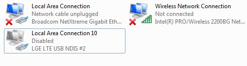 Local Area Connection 10
