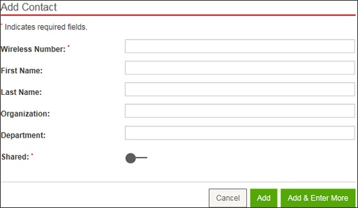 Add contact