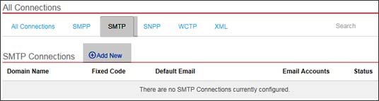 Add new SMTP