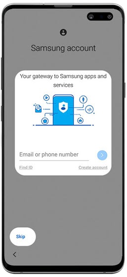 Samsung account