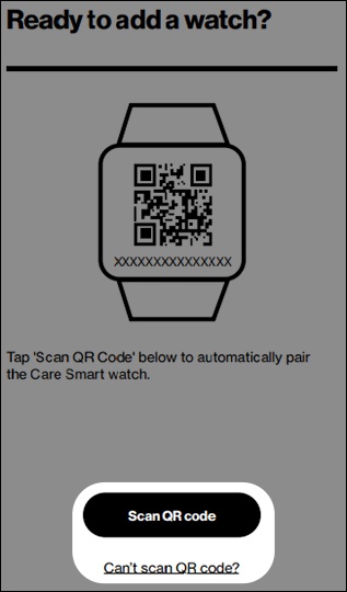 Care Smart watch Activate Set Up Device Verizon