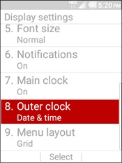 Outer clock